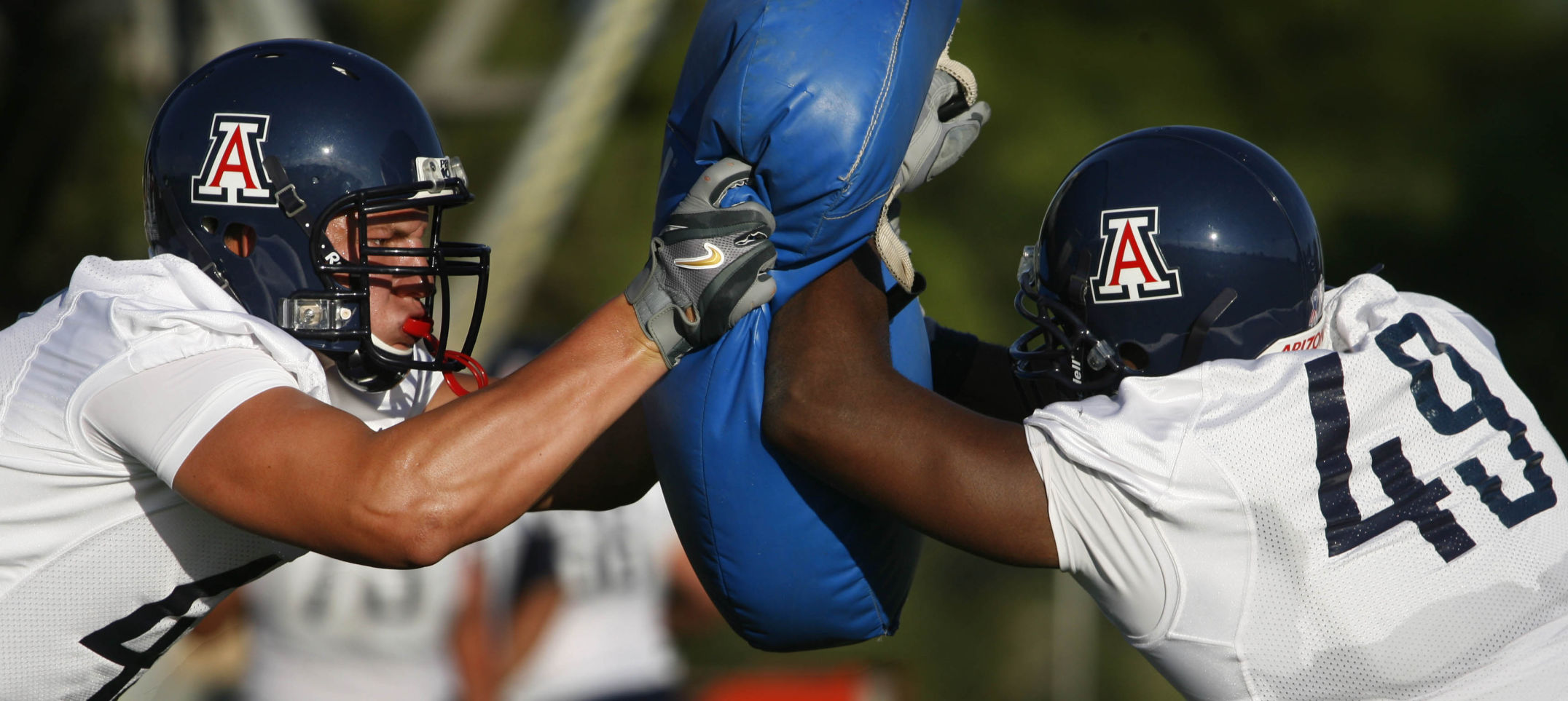 University of Arizona football player Rob Gronkowski